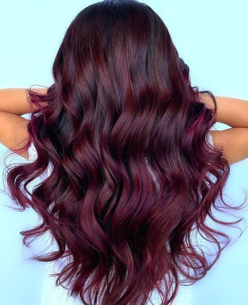 Lustrous Cherry Cola Waves Lustrous Cherry Cola Waves — Cherry Cola Hair Color