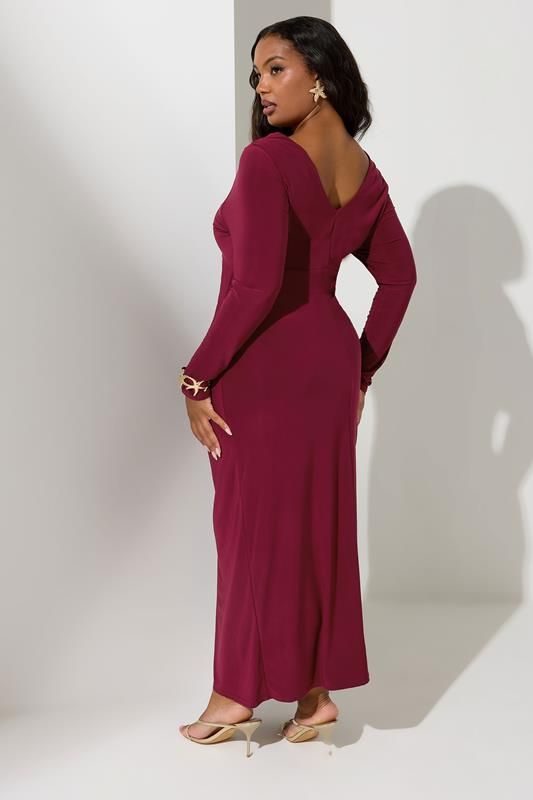 Gold Heeled Sandals Outfit Idea Gold Heeled Sandals Outfit Idea — Burgundy Outfits
