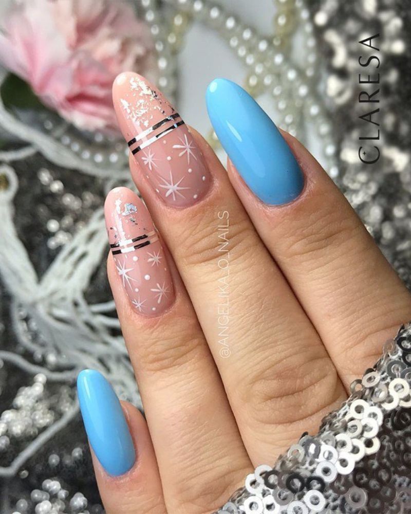 Winter Visual Idea Winter Visual Idea — Winter Nails for School