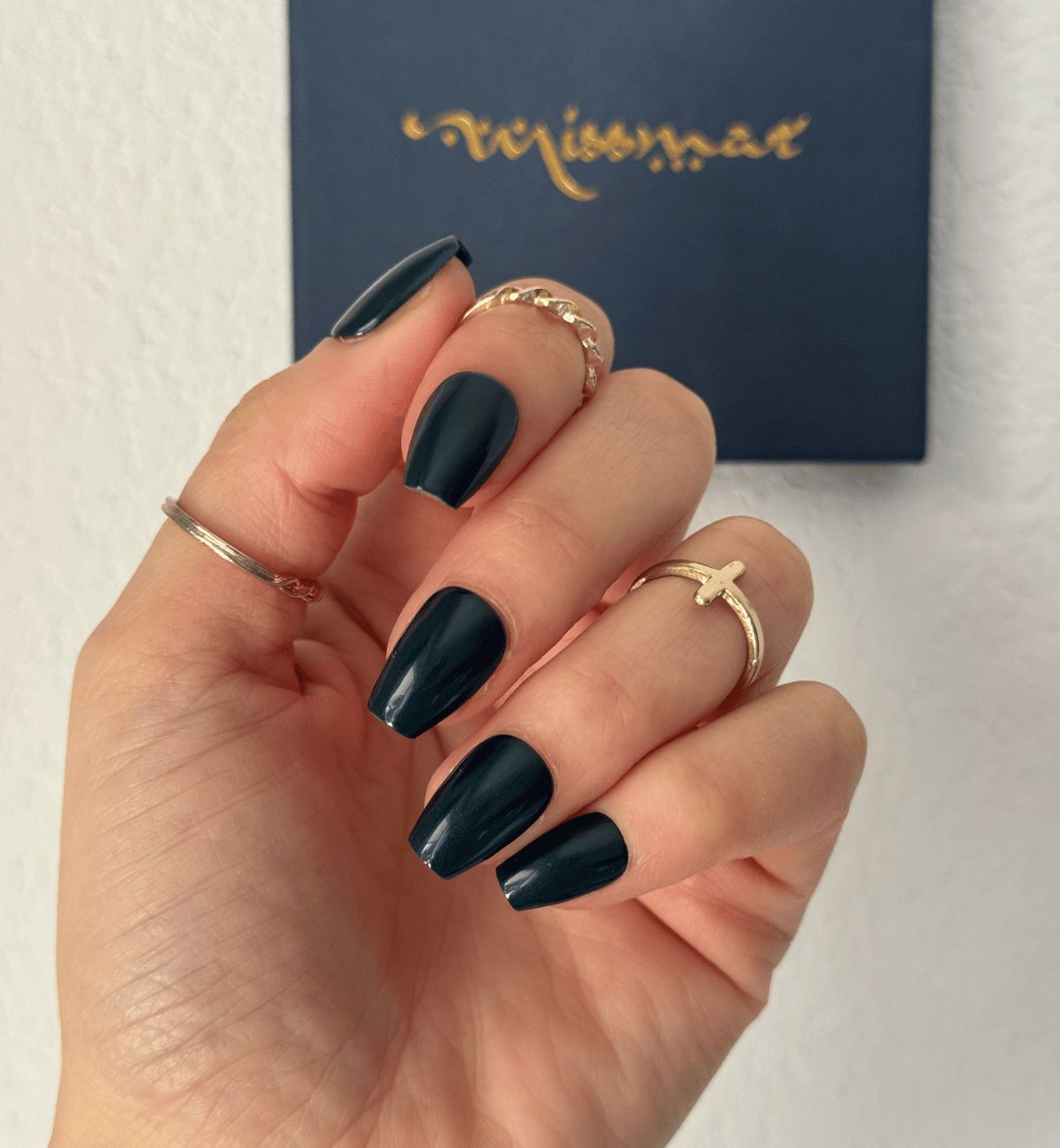 The Single Detail A Reader Notices First Dark Teal Shimmer Short Coffin Nails The Single Detail A Reader Notices First Dark Teal Shimmer Short Coffin Nails — Short Winter Coffin Nails