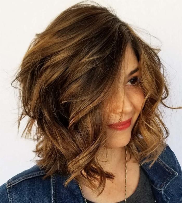 Mid-Back Length with Volume and Layers Mid-Back Length with Volume and Layers — Winter Haircuts for Thick Hair