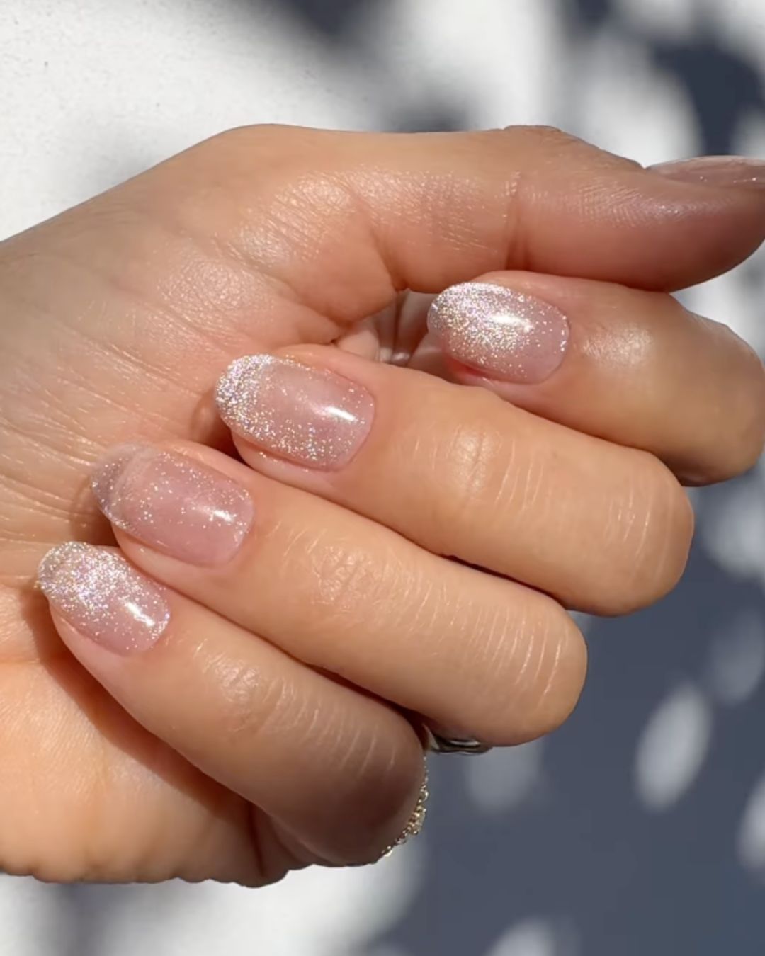 Matte Velvet Texture On Tips Glossy Base Visual Idea Matte Velvet Texture On Tips Glossy Base Visual Idea — Winter Date Night Nails