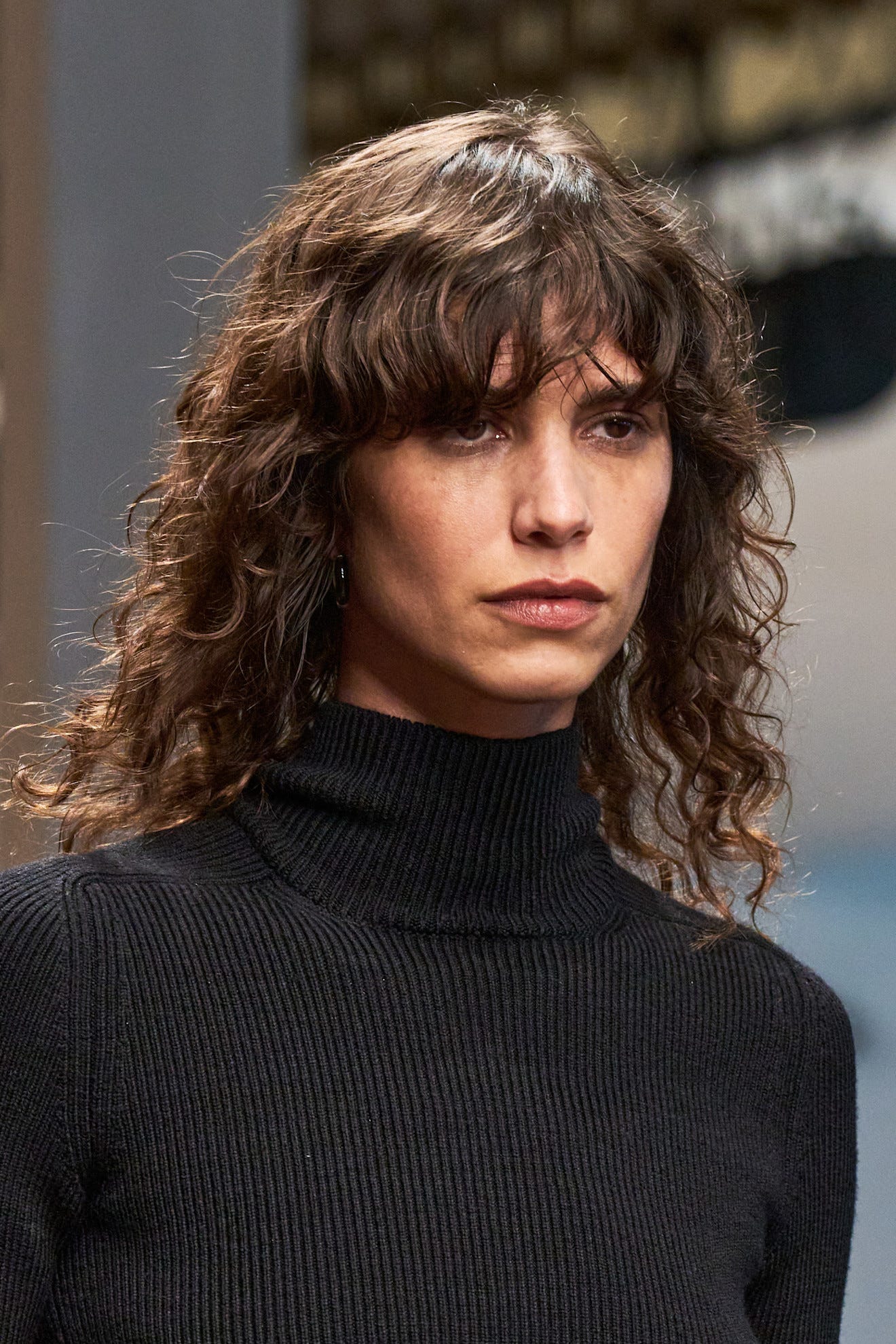 Shaggy Layers With Textured Curls Shaggy Layers With Textured Curls — Long Winter Haircuts