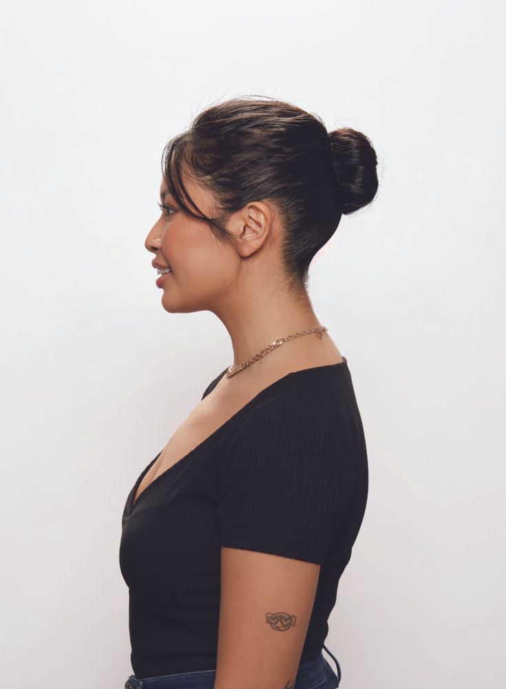 Reddish Brown Visual Idea Reddish Brown Visual Idea — Winter Ponytail Hairstyles