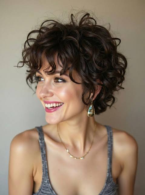 ✨23 Styles und Schnitte für lockiges Haar✨ 🔗👉🏼https://kurzhaarfrisuren.com/23-styles-und-schnitte-fuer-lockiges-haar /