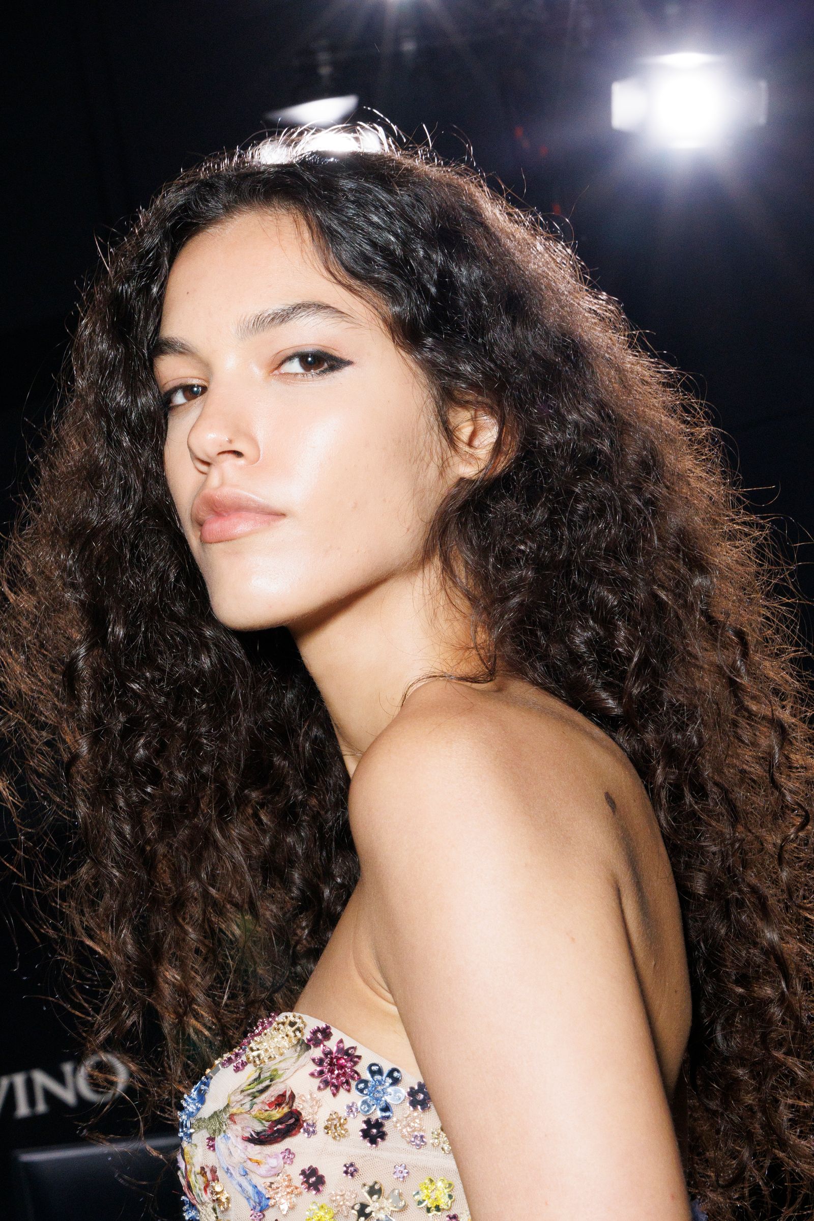 Natural Dark Brown Coils — Winter Hairstyles