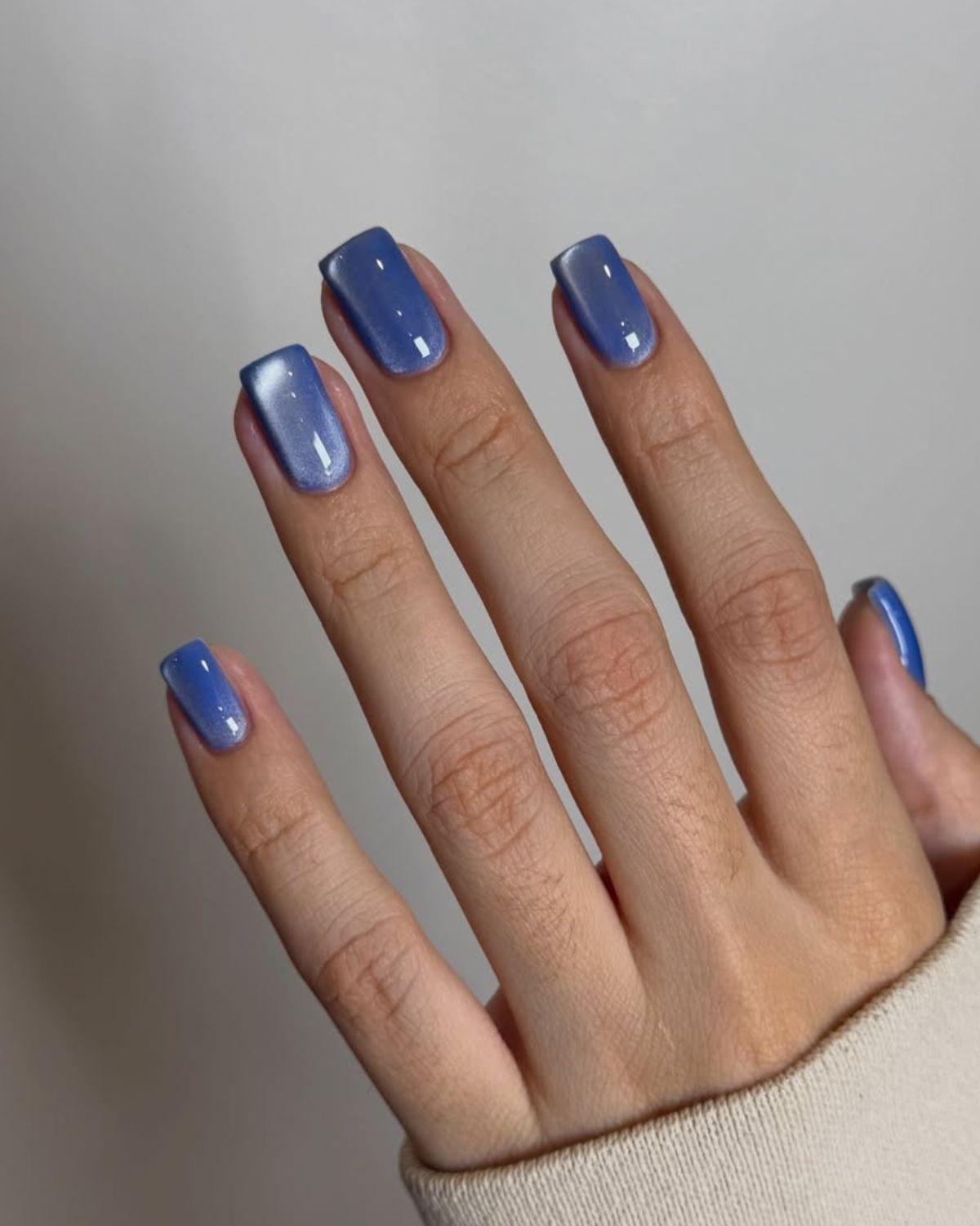 Periwinkle Jelly Shimmer Squares Periwinkle Jelly Shimmer Squares — Winter to Spring Transition Nails
