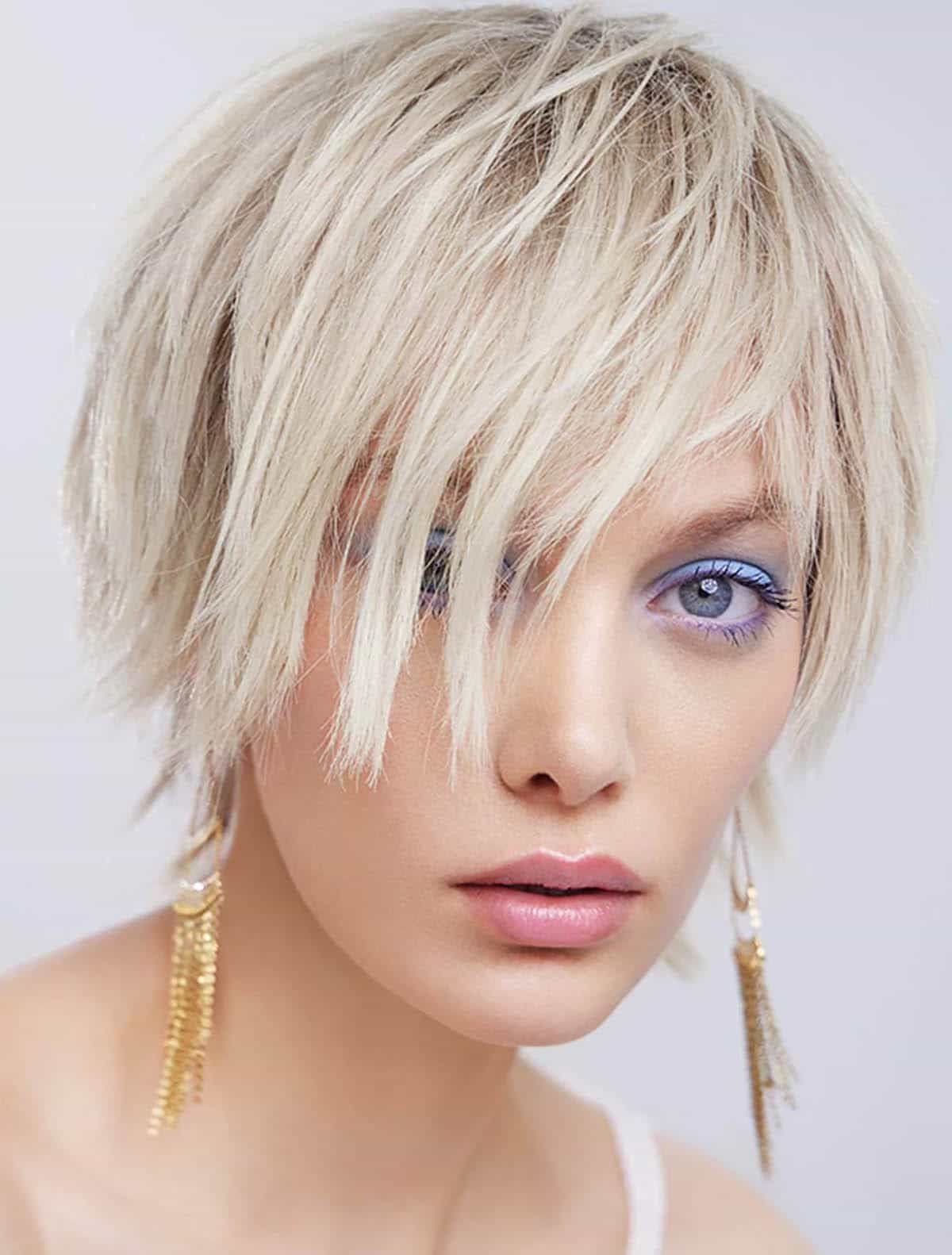 Messy Pixie with Textured Bangs Messy Pixie with Textured Bangs — Winter Hairstyles for Short Hair