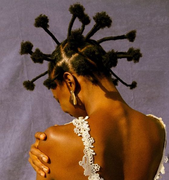 Bantu Knots with Extensions — Winter Hairstyles for Black Women