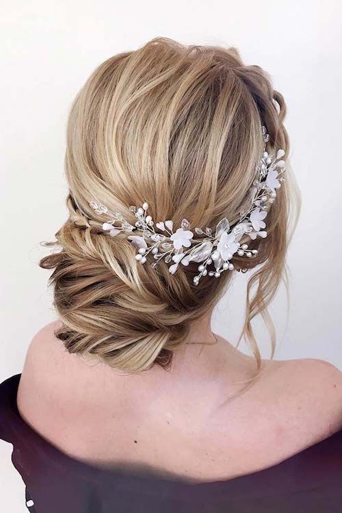 Ash Blonde Updo With Braids Ash Blonde Updo With Braids — Winter Updos