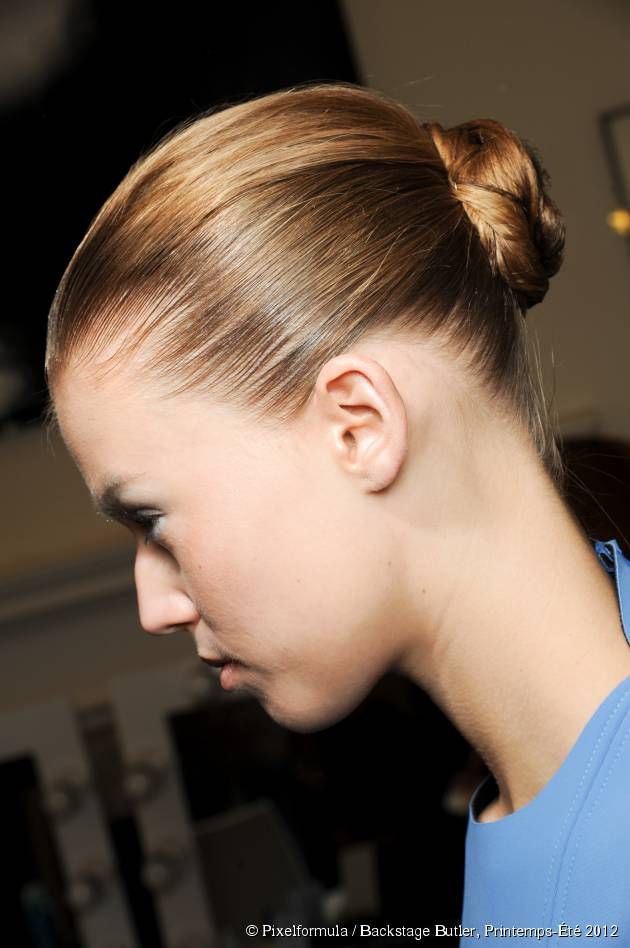 Neat Blonde Ballerina Bun Neat Blonde Ballerina Bun — Winter Formal Hairstyles