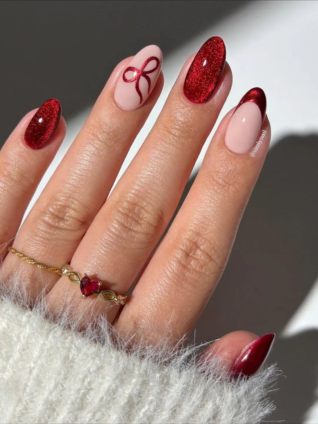 Clean Visual Idea Clean Visual Idea — Long Christmas Nails 2026