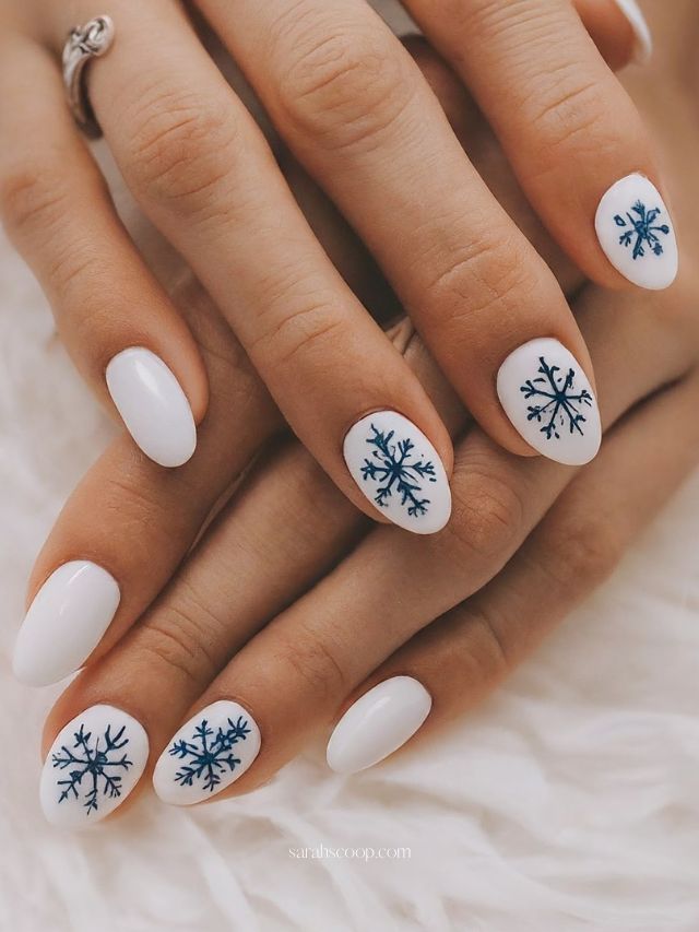 Glossy Visual Idea Glossy Visual Idea — Winter Nails for School