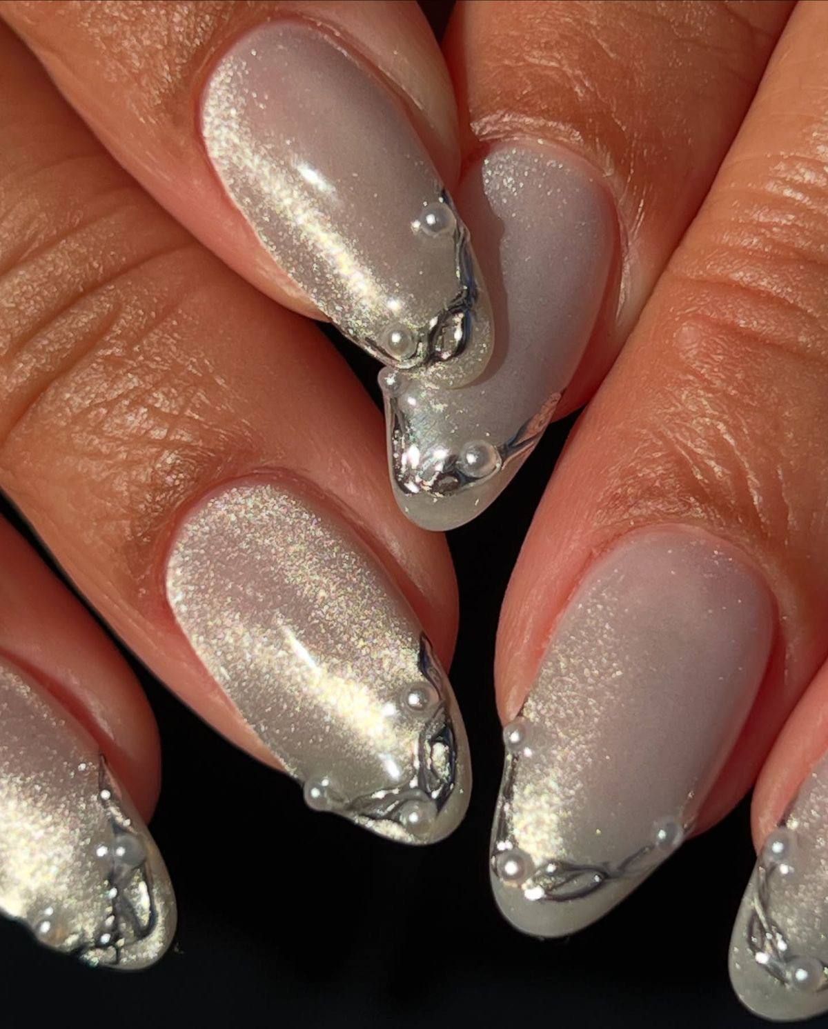 The Single Detail A Reader Notices First Visual Idea — New Years Dip Powder Nails 2027