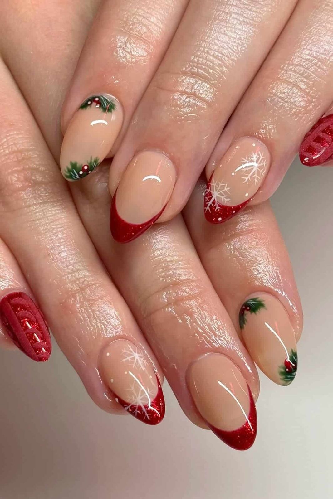 Visible Visual Idea Visible Visual Idea — Classy Christmas Nails 2026