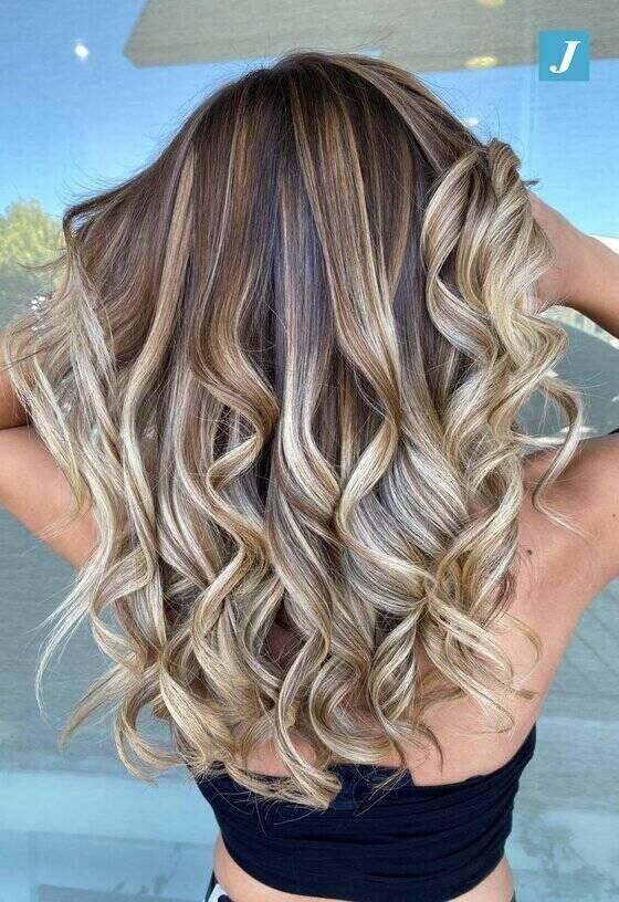 Middle Visual Idea Middle Visual Idea — Lowlights for Blonde Hair