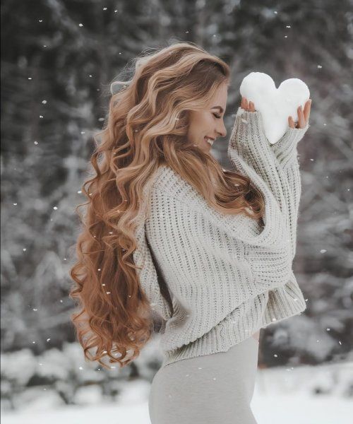 Air Dried Visual Idea — Winter Shoulder Length Hairstyles