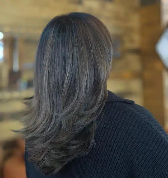Layered Ash Brown With Subtle Highlights — Winter Hairstyles for Work