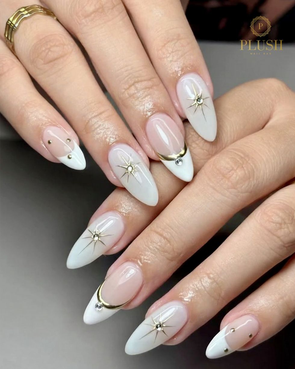 Clean Execution Visual Idea — New Years Acrylic Nails 2027