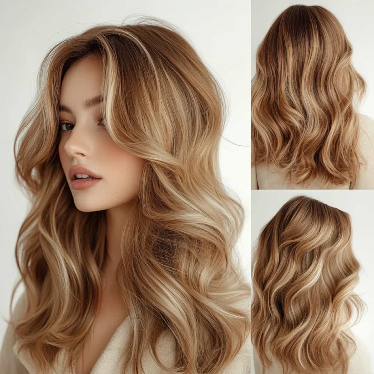 Blonde Base With Caramel Lowlights Blonde Base With Caramel Lowlights — Lowlights for Blonde Hair