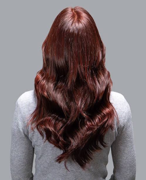 Deep Glossy Cherry Cola Back Deep Glossy Cherry Cola Back — Cherry Cola Hair Color