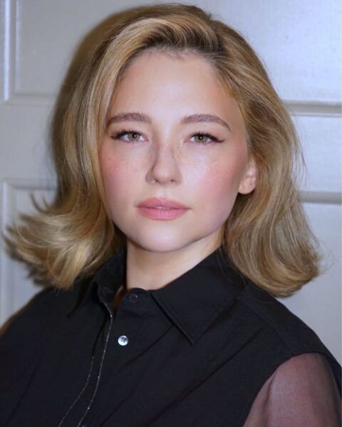 Chin Bob With Crown Volume — Winter Hairstyles for Thin Hair