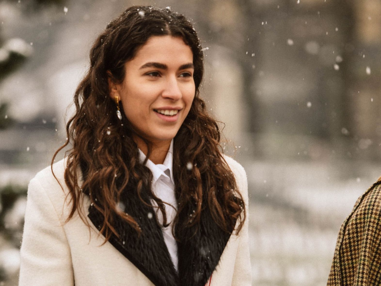 Thick Dark Brown Layered Curls Thick Dark Brown Layered Curls — Winter Hairstyles for Curly Hair