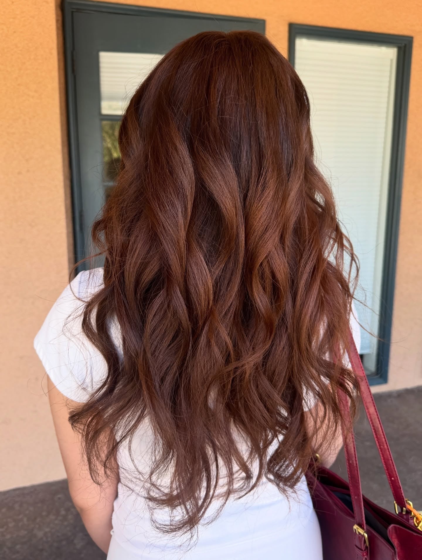 Medium Brown with Reddish-Brown Highlights Medium Brown with Reddish-Brown Highlights — Cinnamon Brown Hair
