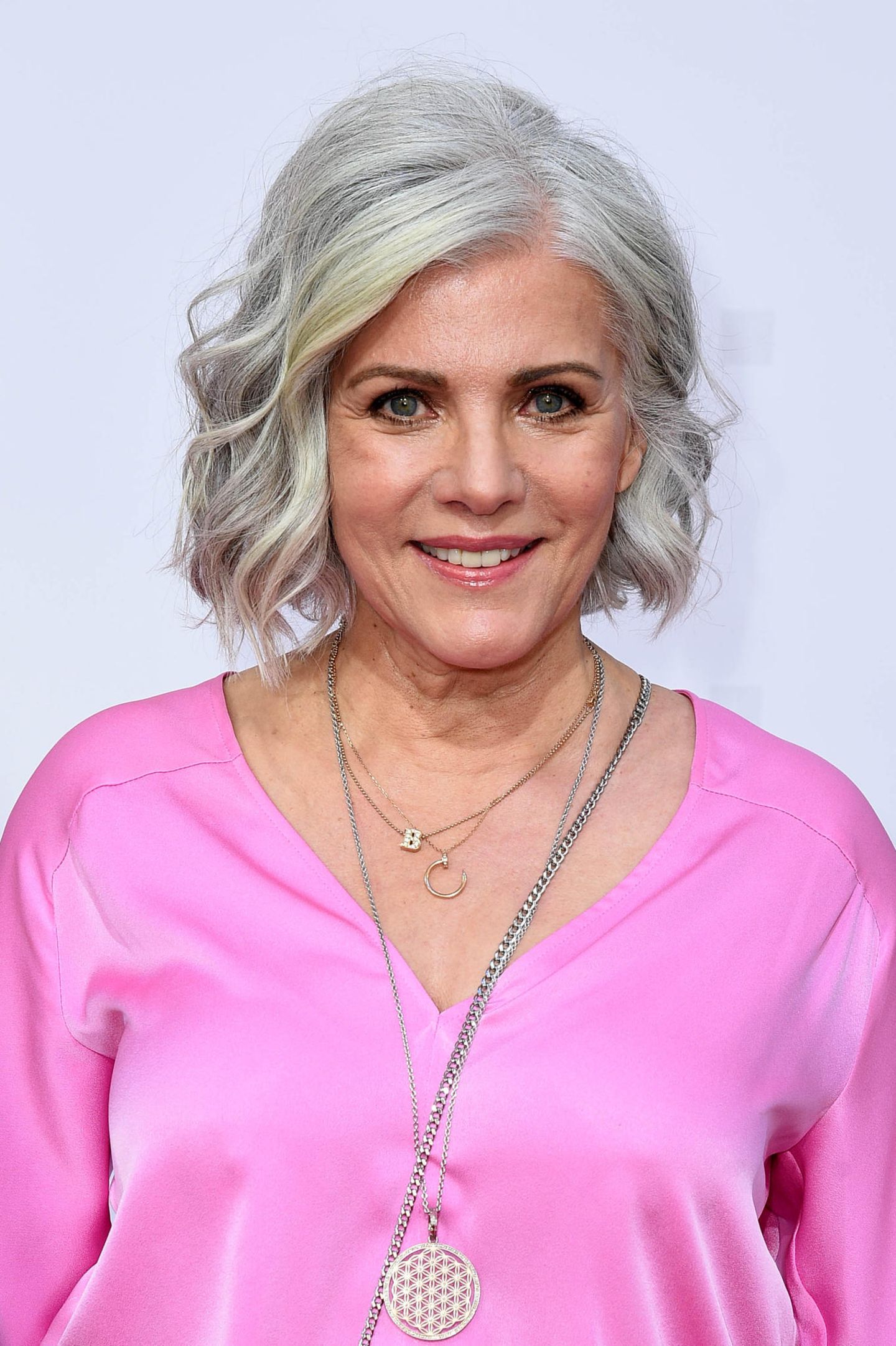 Wavy Blowout Layered Bob Wavy Blowout Layered Bob — Winter Hairstyles for Gray Hair