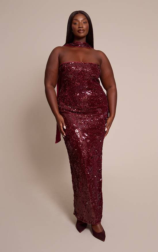 Evening Formal Outfit Idea Evening Formal Outfit Idea — Burgundy Outfits
