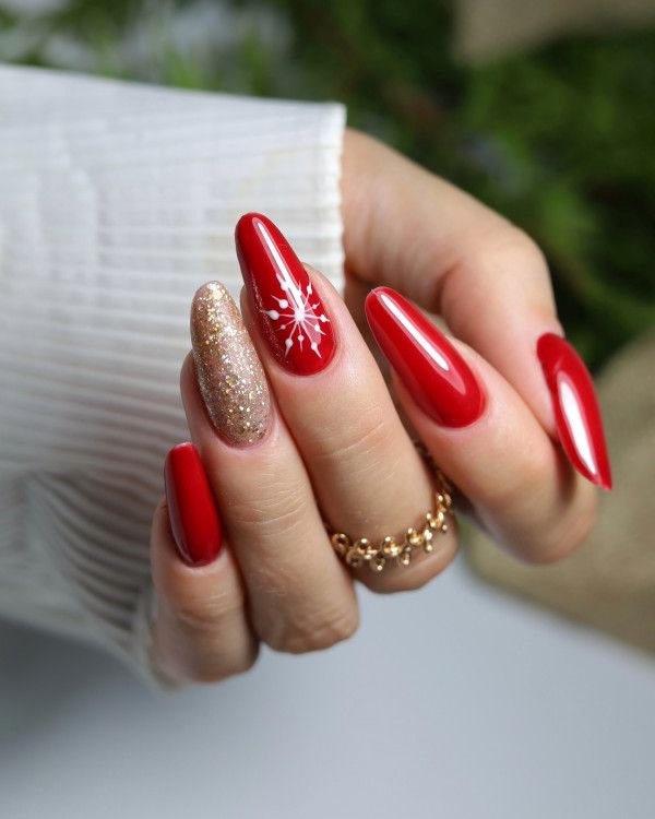 Clean Application Smooth Finish Visual Idea Clean Application Smooth Finish Visual Idea — Christmas Almond Nails 2026
