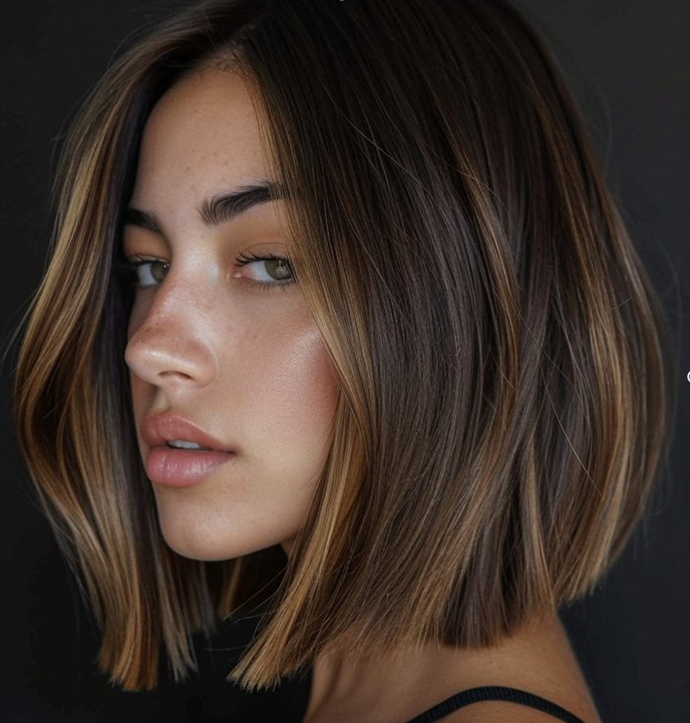 Wavy Bob With Dimensional Color Wavy Bob With Dimensional Color — Winter Hairstyles for Thick Hair