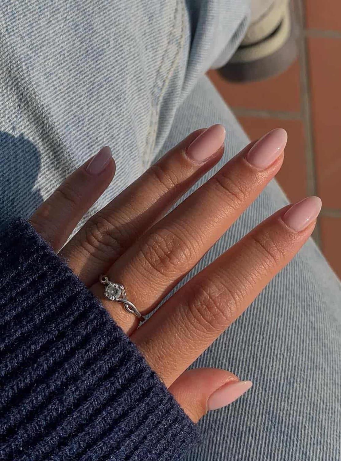 None Visual Idea None Visual Idea — Winter Lavender Nails