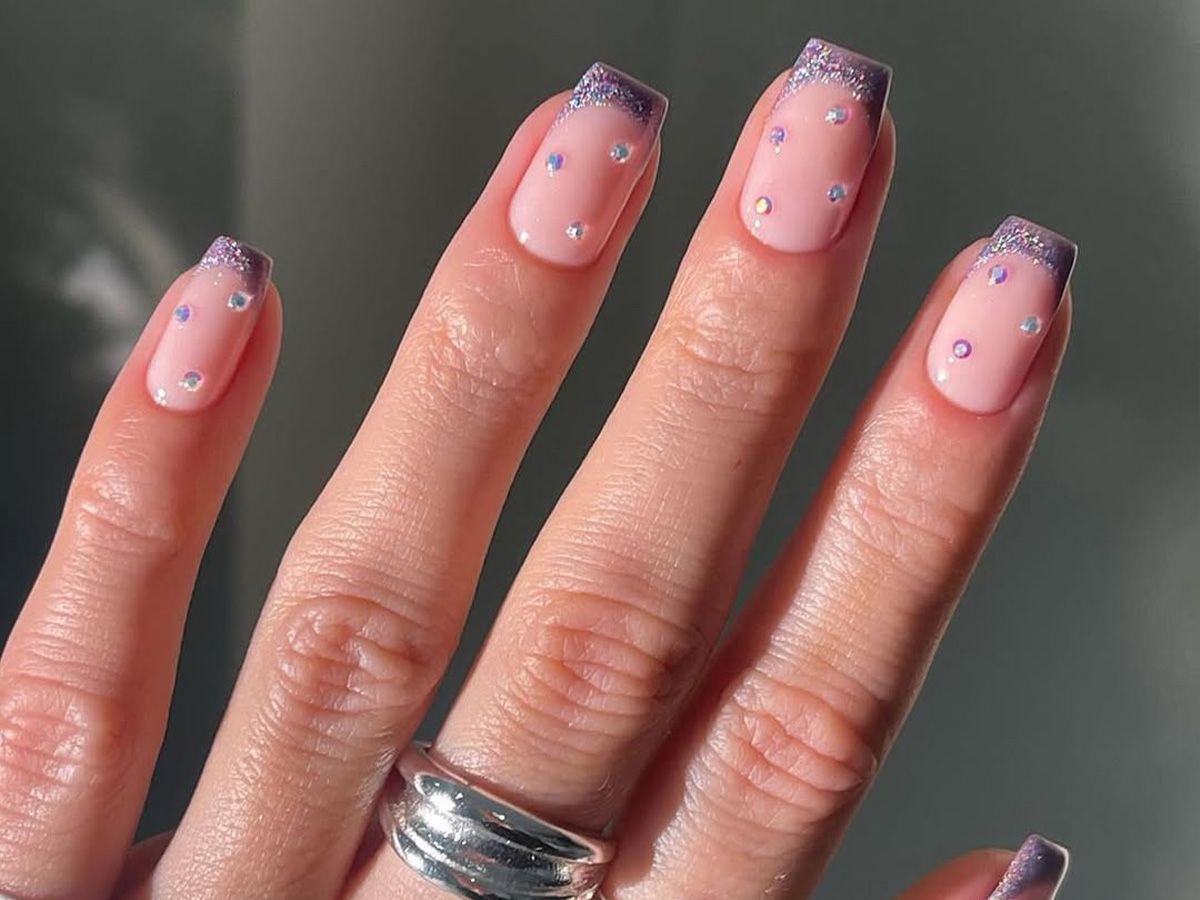 Clean Visual Idea Clean Visual Idea — New Years French Tip Nails 2027
