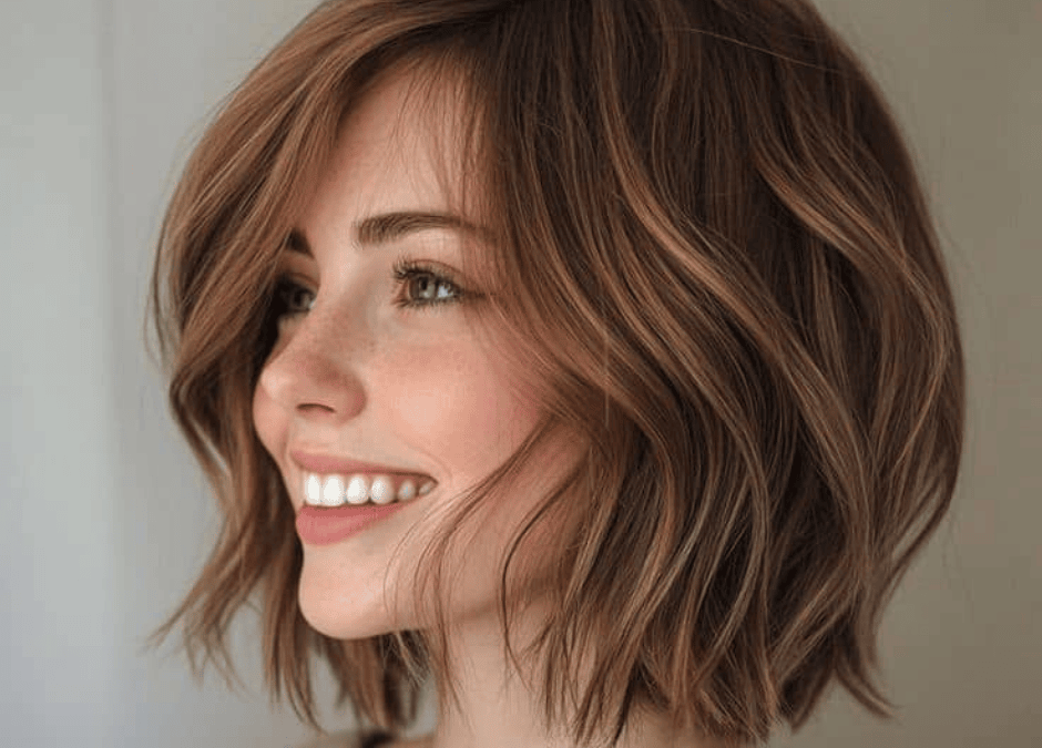 Effortless Wavy Lob Effortless Wavy Lob — Winter Lob Haircuts