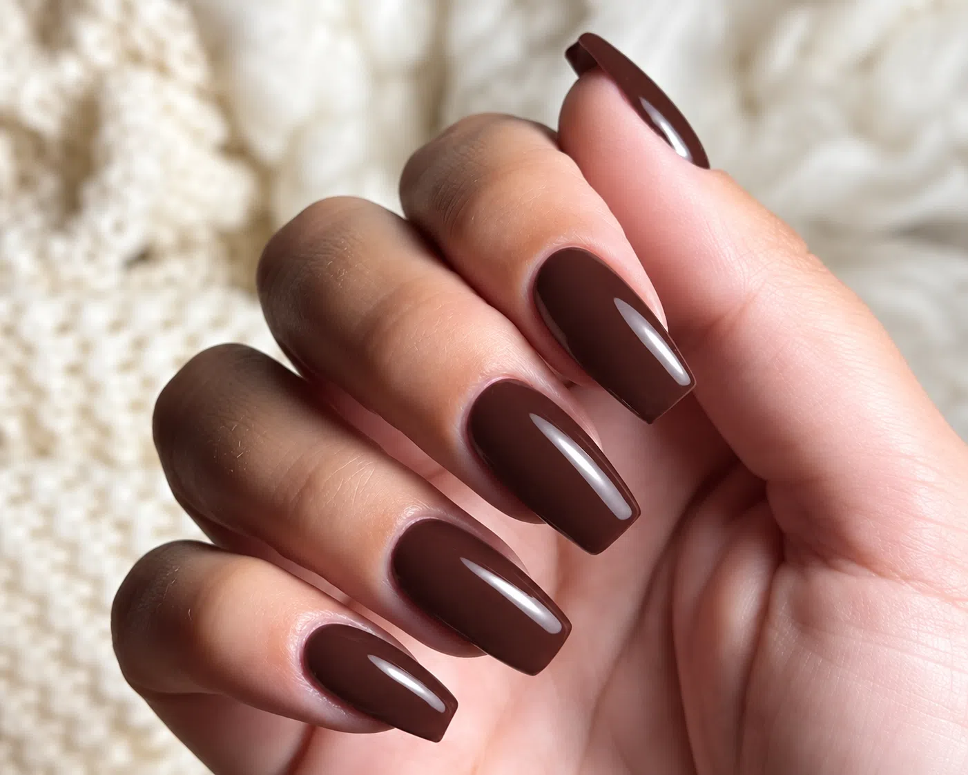 Fall Winter Visual Idea Fall Winter Visual Idea — Chocolate Brown Nails