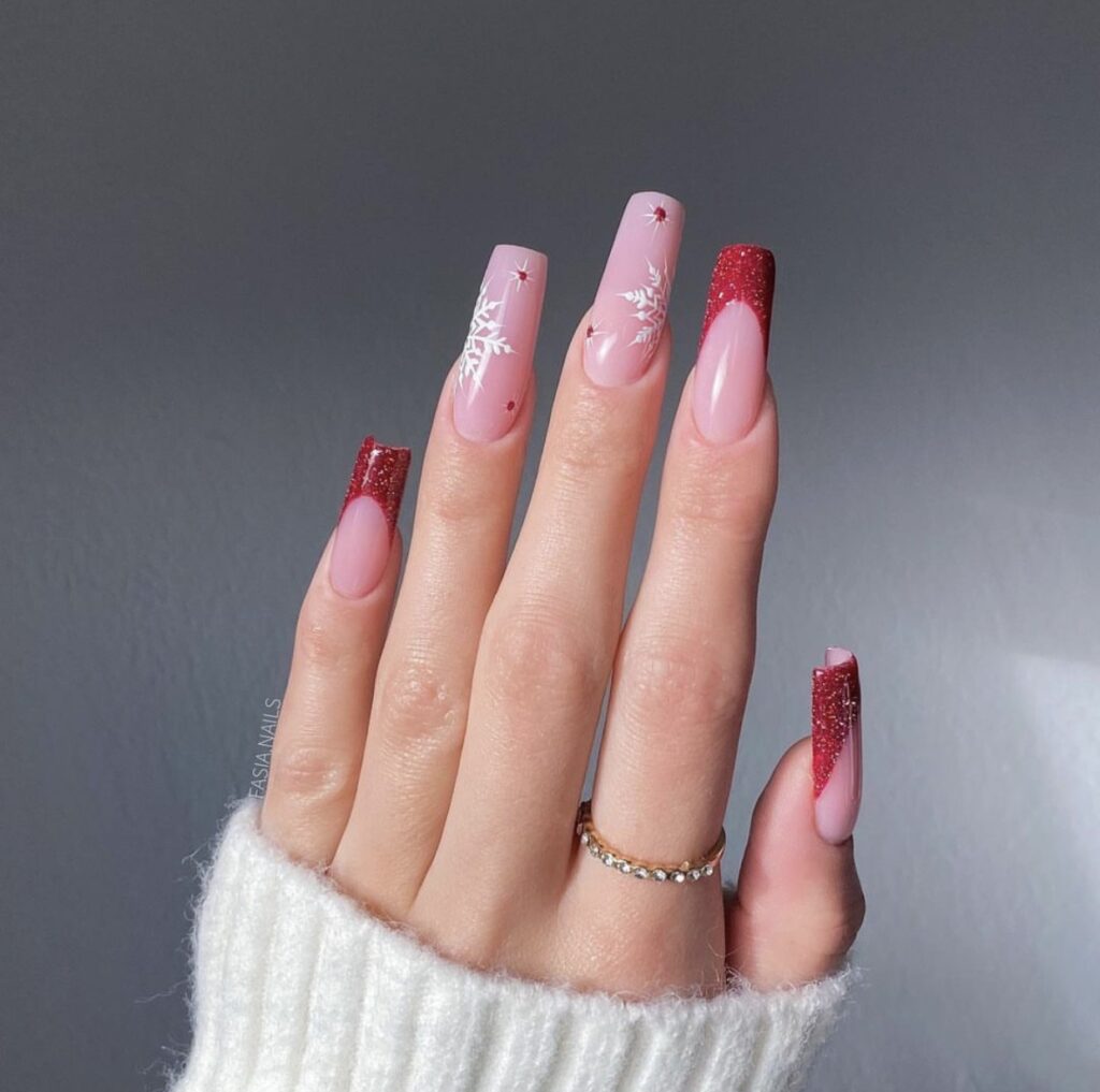 Glossy Visual Idea Glossy Visual Idea — Baddie Winter Nails