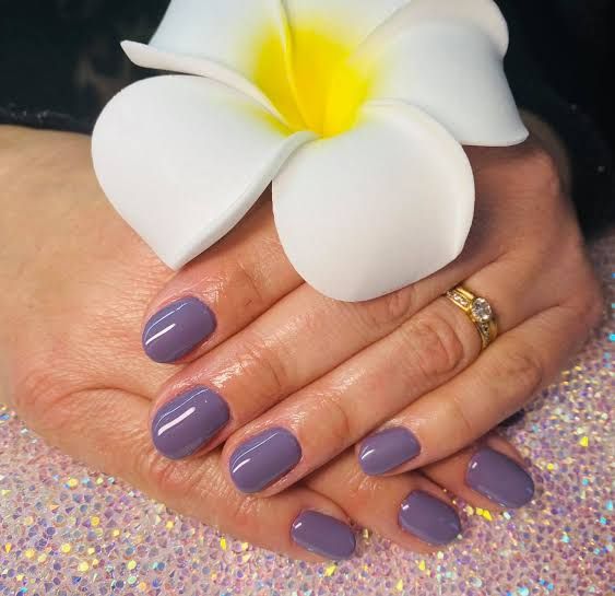 Clean Cuticle Work Even Application Visual Idea Clean Cuticle Work Even Application Visual Idea — Winter Lavender Nails