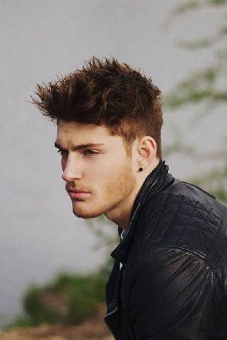 Textured Crop With Spiky Top — Winter Haircuts for Men