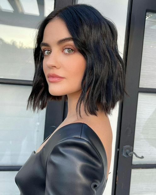 Collarbone Bob With Sliced Ends Collarbone Bob With Sliced Ends — Winter Bob Haircuts