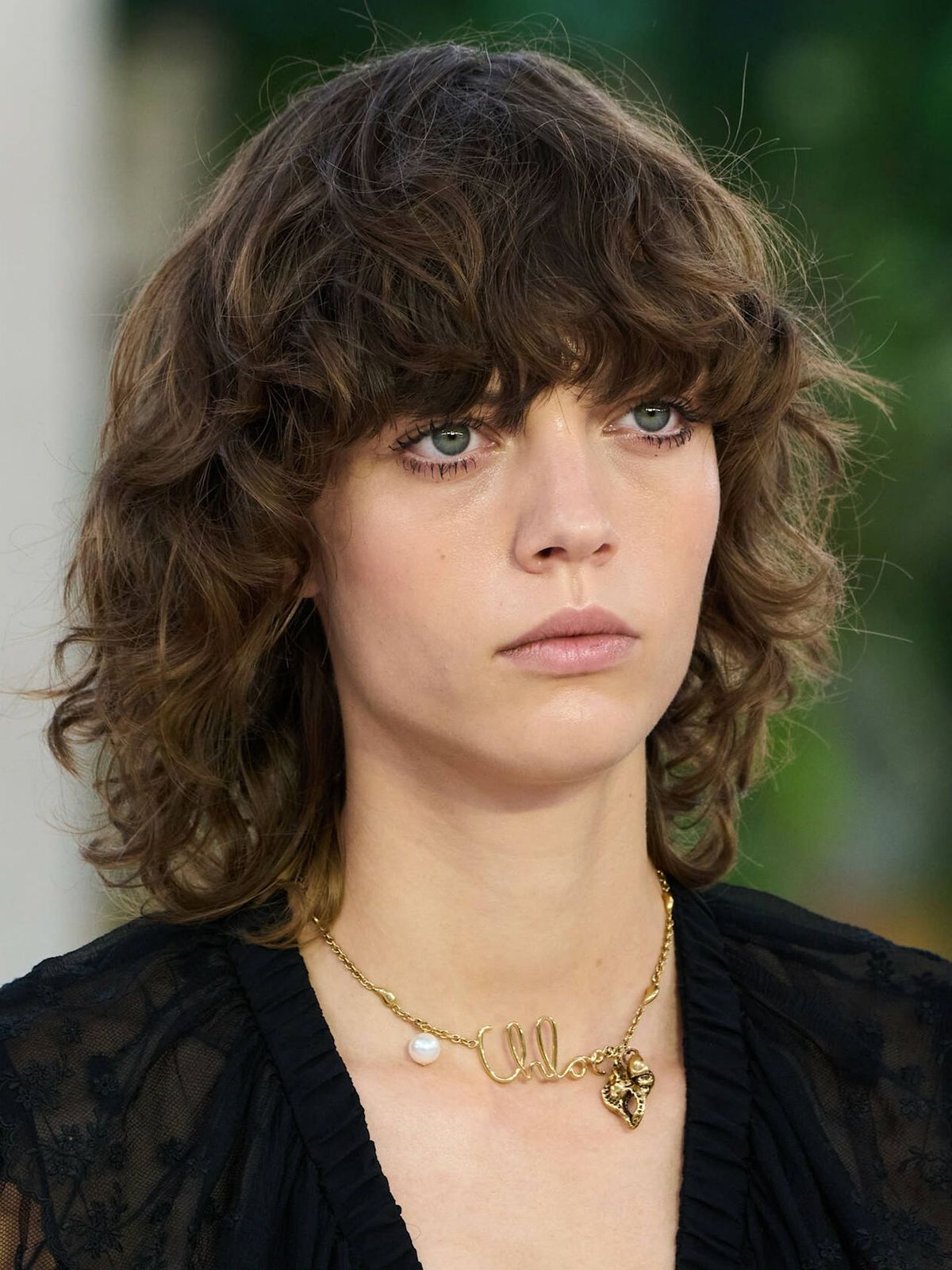 Layered Shag With Curtain Bangs Layered Shag With Curtain Bangs — Winter Hairstyles for Curly Hair