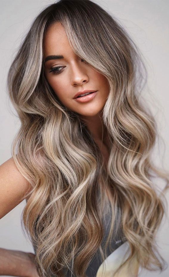 Cool Ash Blonde With Lighter Dimension — Winter Highlights