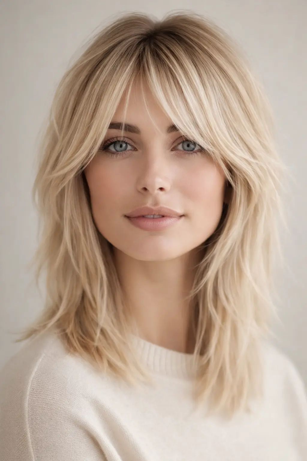 Shag Visual Idea Shag Visual Idea — Winter Haircuts for Thin Hair