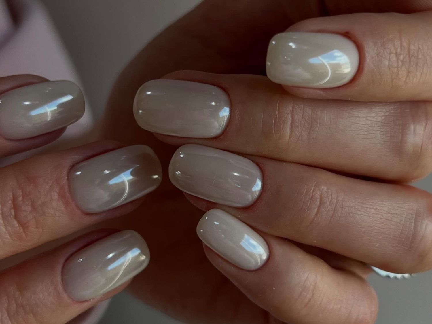 These 20 Pearly White Nail Ideas Range From Beachy to Bridal