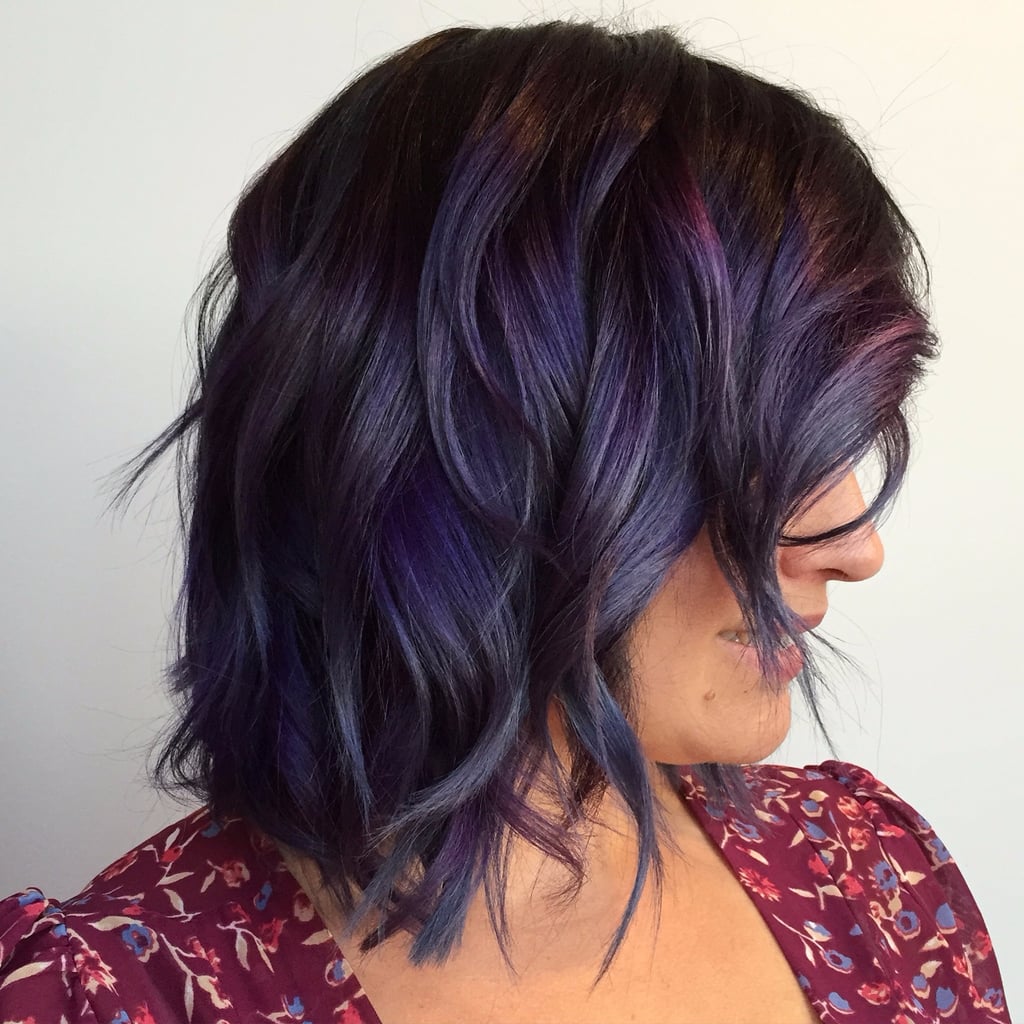 Brunette-Friendly Rainbow Hair Colors That Are Perfect For Cooler Weather - Salon Collage