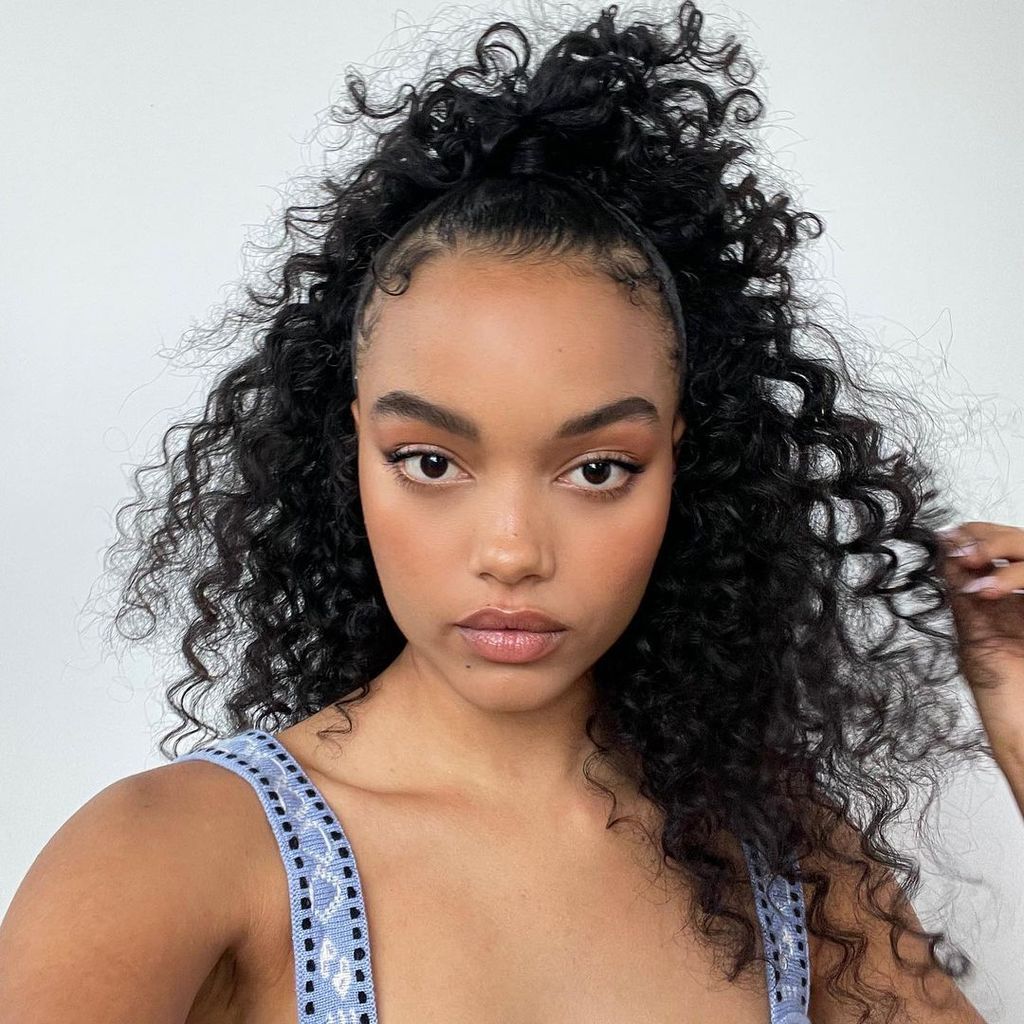 High Ponytail With Voluminous Curls High Ponytail With Voluminous Curls — Winter Hairstyles for Long Hair