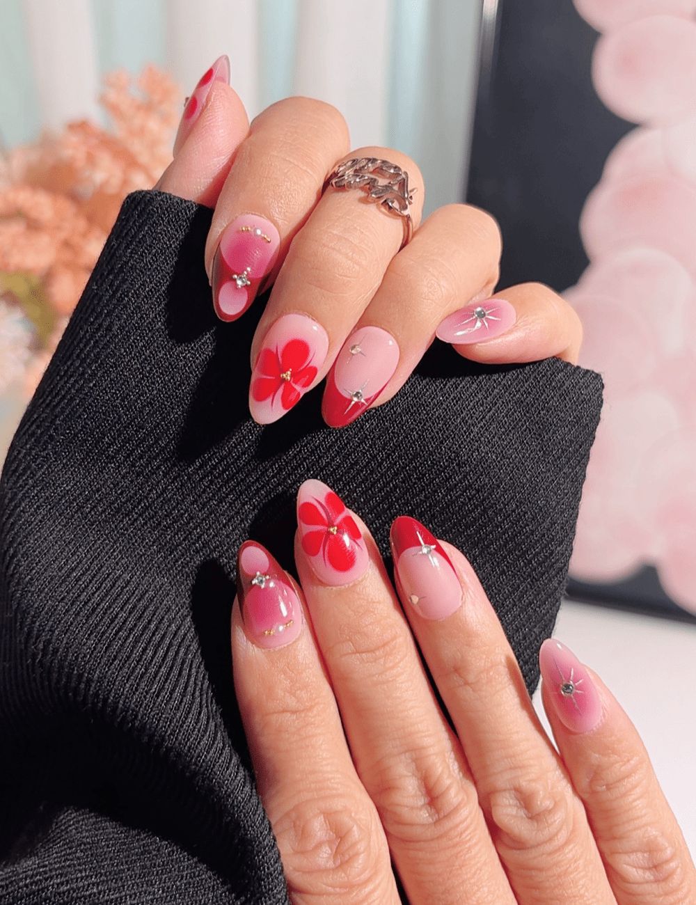 Visible Visual Idea — New Years Almond Nails 2027