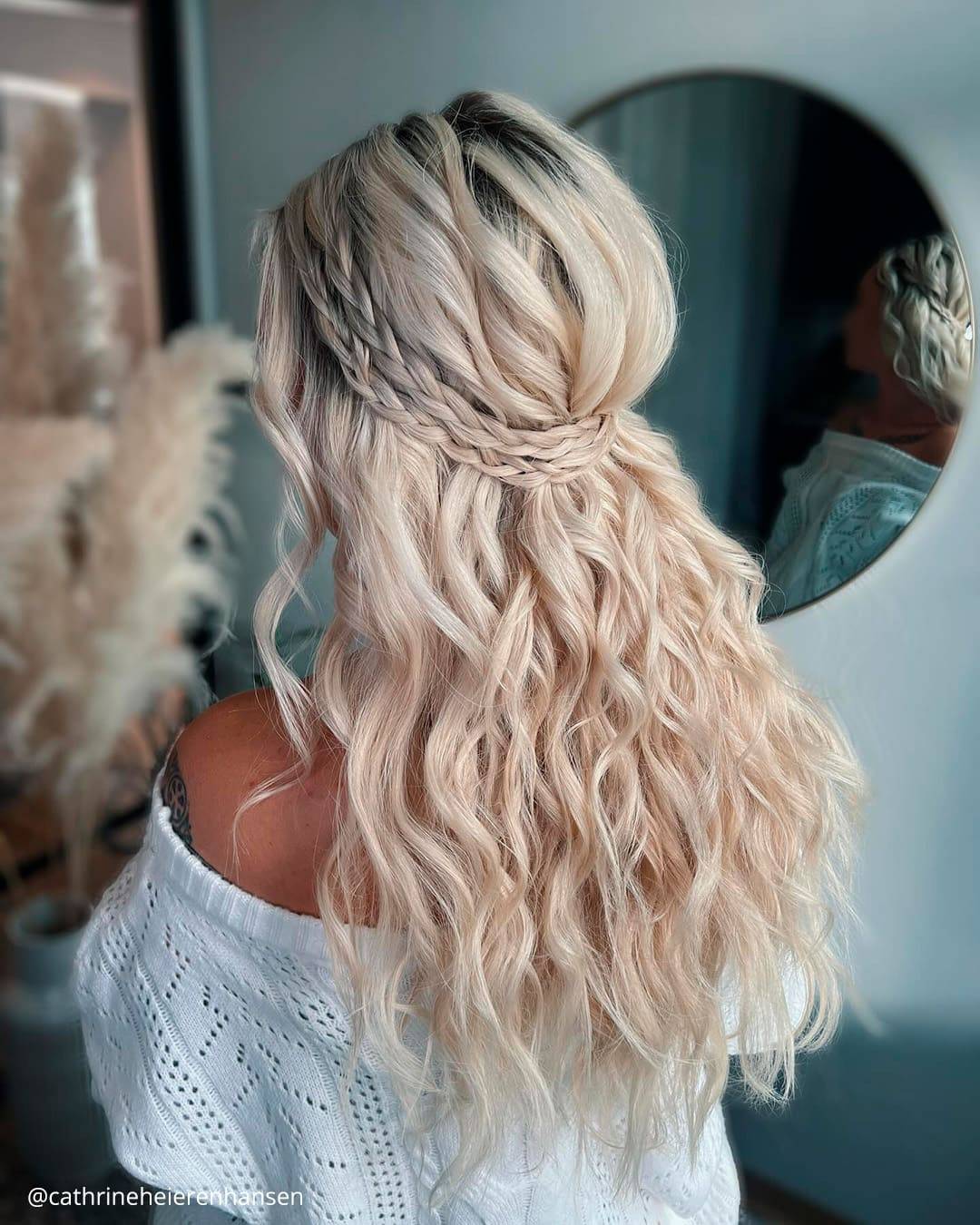 Voluminous Braided Updo with Curls Voluminous Braided Updo with Curls — Winter Braided Hairstyles