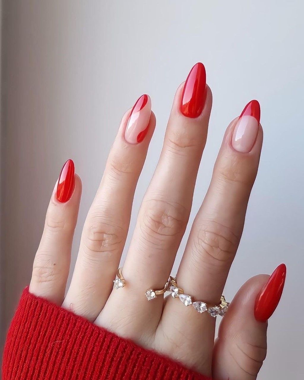 Sheer Light Pink Oval Nails Sheer Light Pink Oval Nails — Short Winter Oval Nails