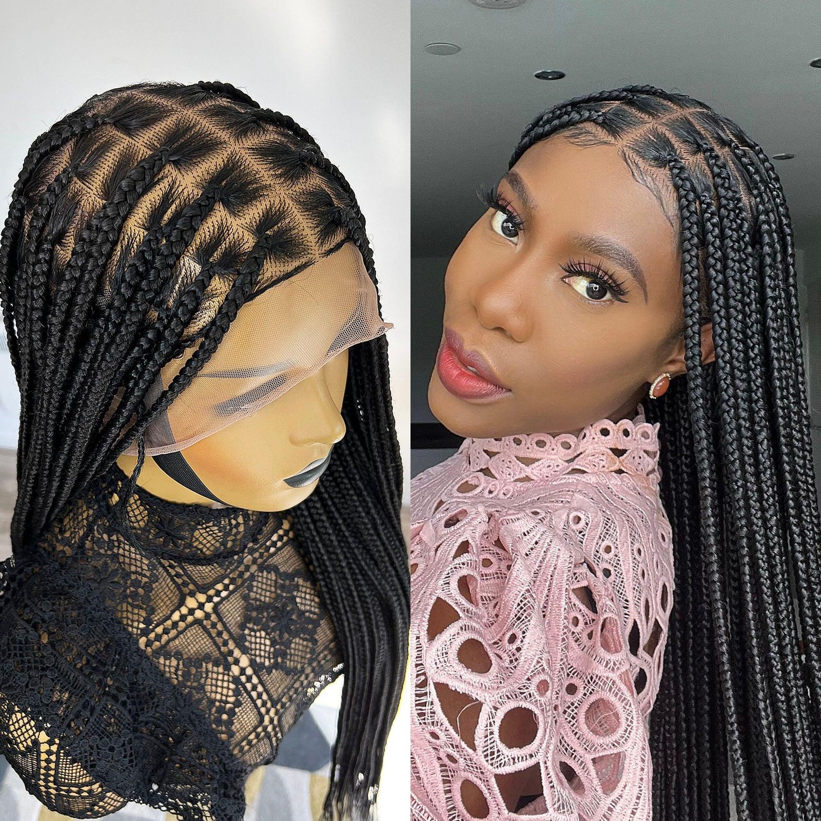 Visual Idea Visual Idea — Winter Knotless Braids